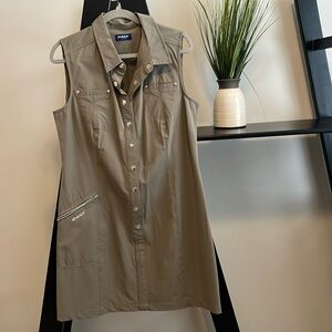 Daily Sport Olive Green Golf Dress